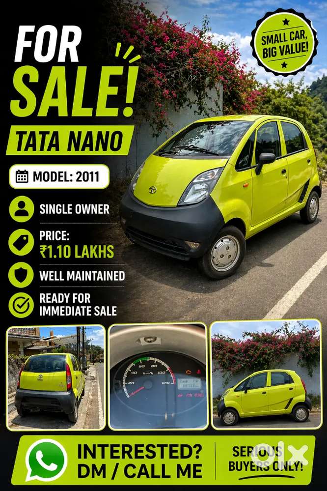 2011 Tata Nano Cx