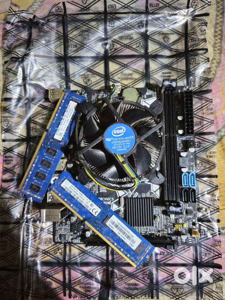 Zebronics  Ram, motherboard and processor