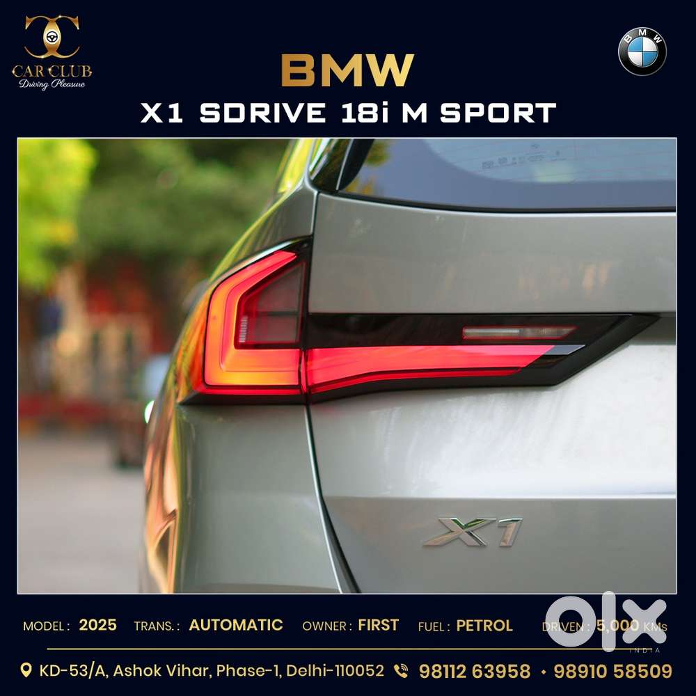 Bmw X1 Sdrive18i M Sport, 2025, Petrol