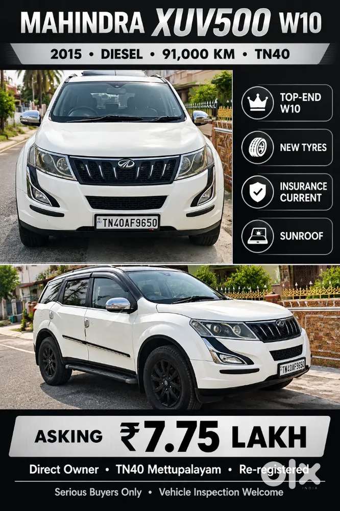 Mahindra Xuv500 2015 Diesel