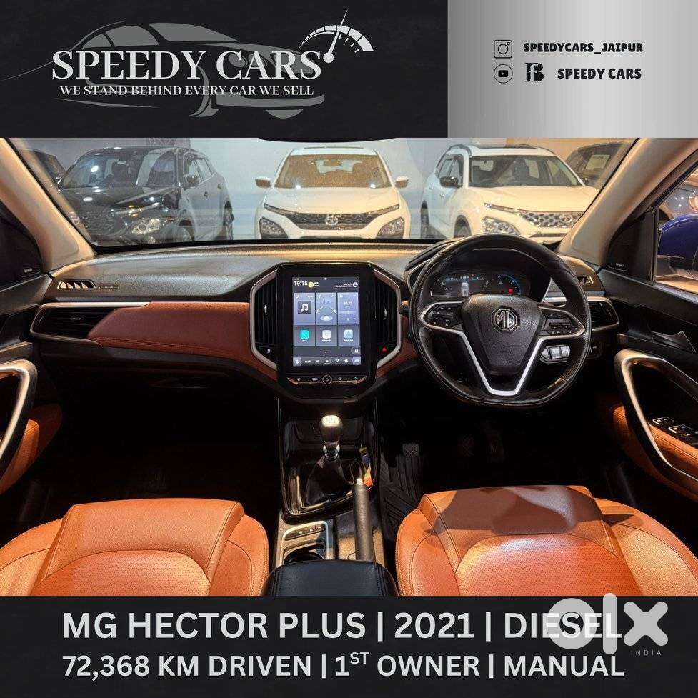 Mg Hector Plus 2.0 Select Diesel Turbo 7 Str, 2021, Diesel