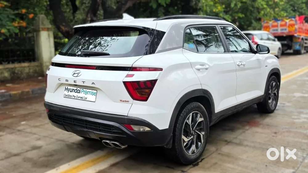 Hyundai Creta 1.4 Sx (o) Turbo Petrol Dct, 2022, Petrol