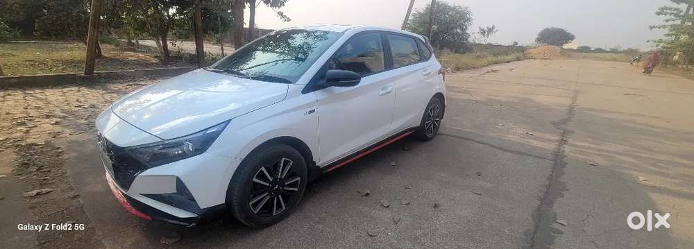 Hyundai I20 N Line N8 Turbo At (top Model)  Polar White  Excellent C
