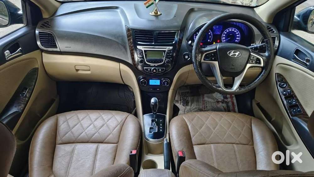 Hyundai Verna Fluidic 1.6 Vtvt Sx Automatic, 2011, Petrol