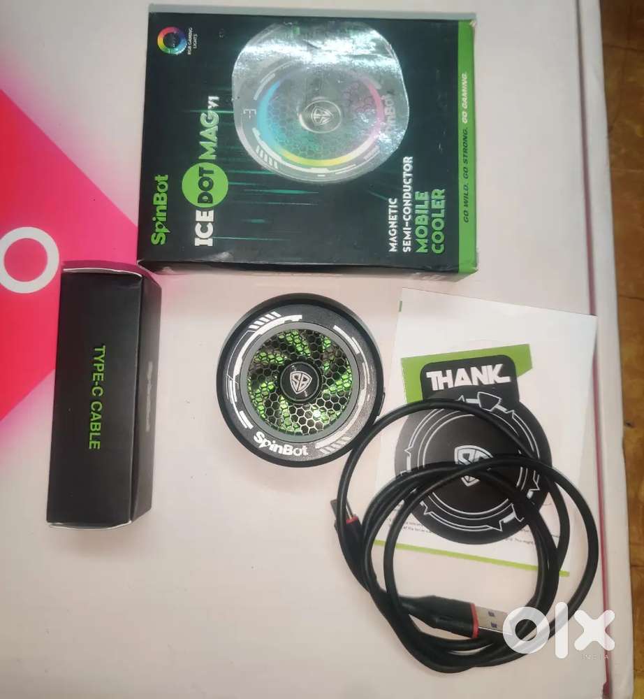 SpinBot IceDot Mag V1 Mobile Cooler — Like New Games