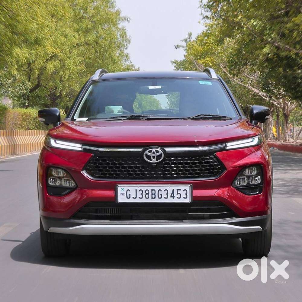 Red Toyota Taisor Automatic Car For Sell