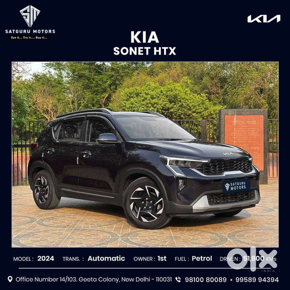 Kia Sonet 1.0 Htx Dct Anniversary Edition, 2024, Petrol