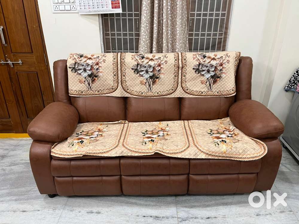 SOFA SET (3seater + 2recliners)