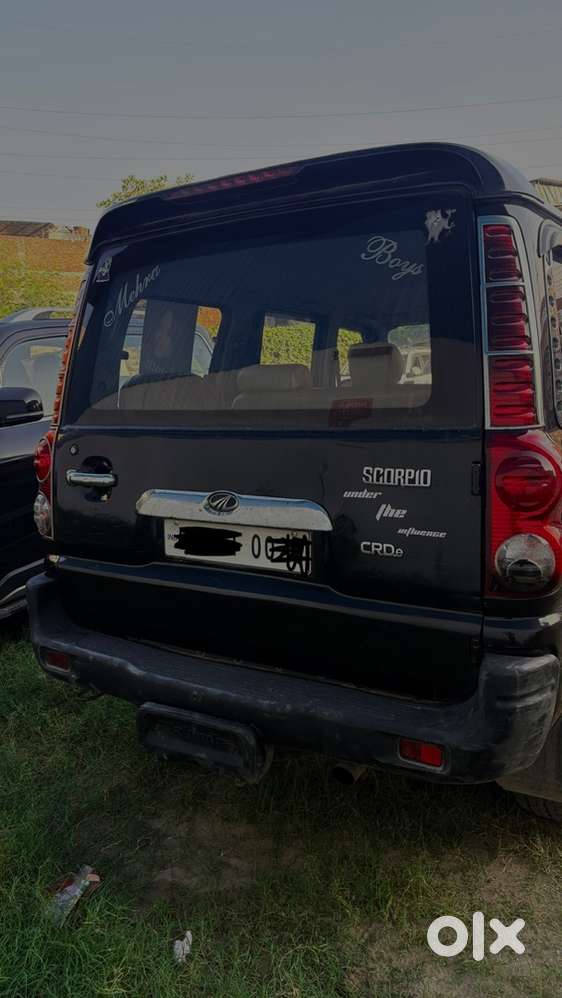 Black Scorpio With Vip Number