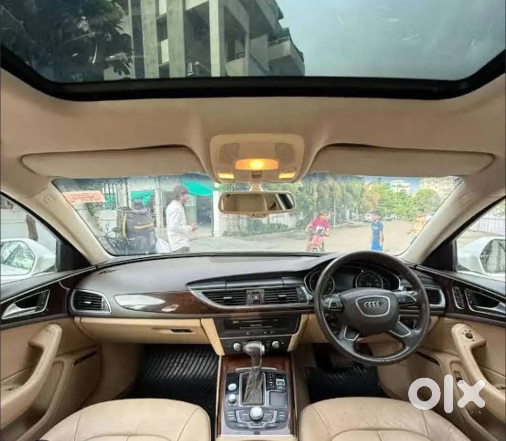 Audi A6 2.0 Tdi 2014 With Sunroof  Wellmenten Condition