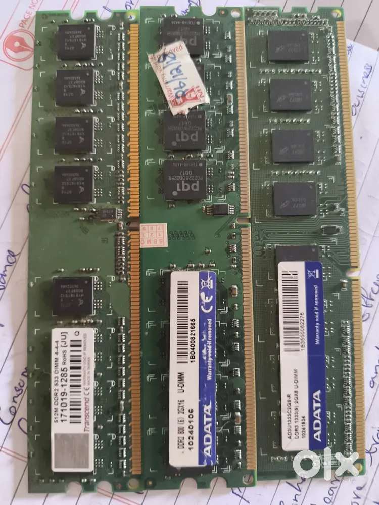 Ram ddr3 2gb and ddr2
