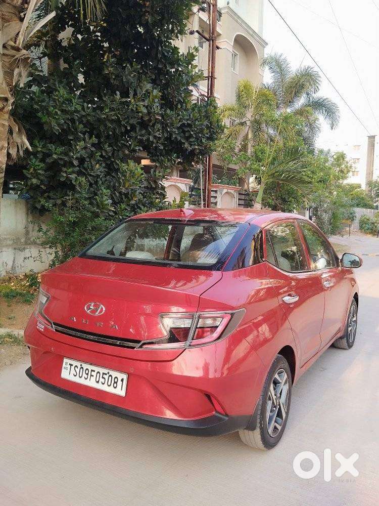 Hyundai Aura Sx (o) Manual, 2021, Petrol