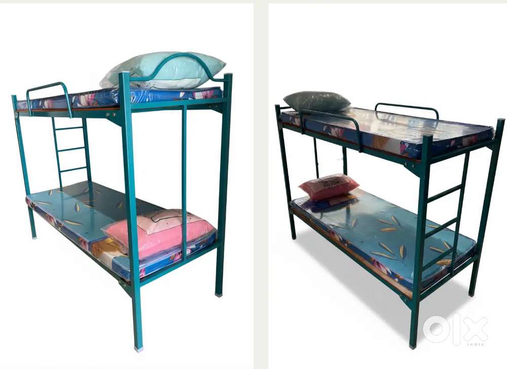 Hostel cot single double decker bunker cot beds for sale Beds