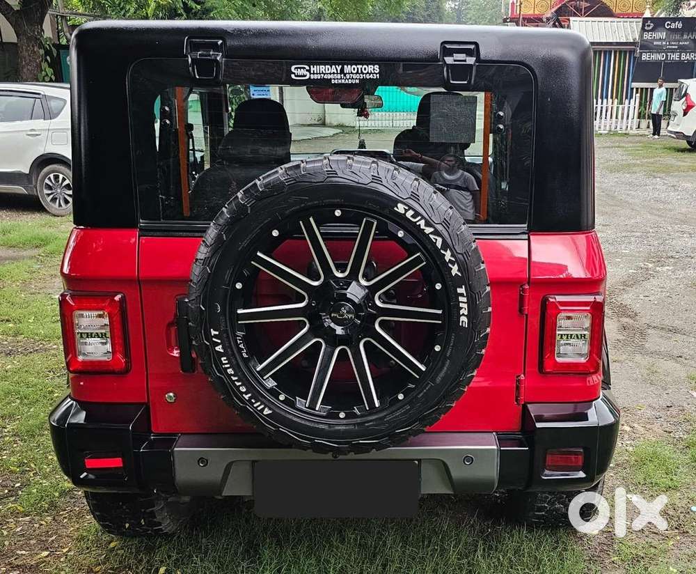 Red Mahindra Thar 4*4 Petrol 2021