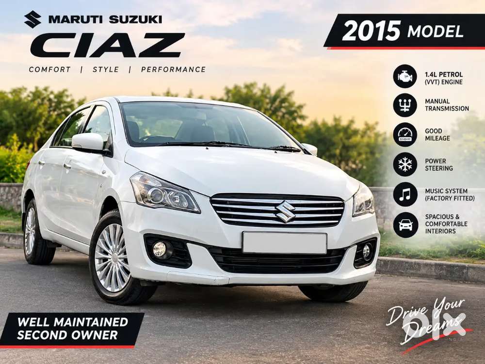 2015 Maruti Suzuki Ciaz Vdi Plus
