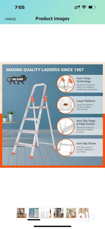 Ladder 4 steps Other Household Items 1761071358