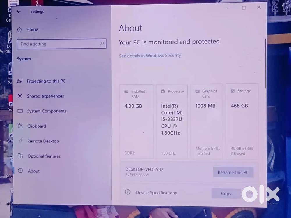 Sony laptop