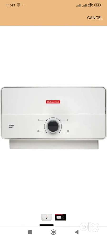 RacoldAures Multi 5.5 Kw  Instant Water Geyser