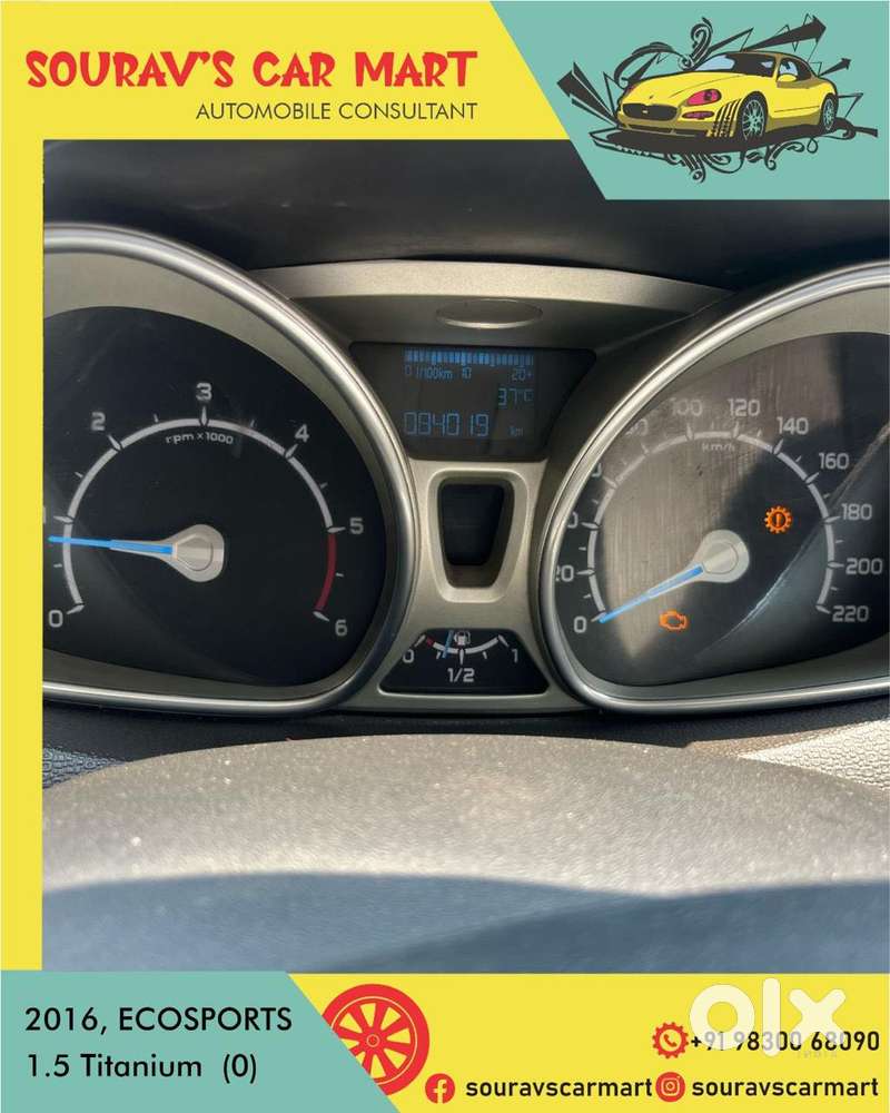 Ford Ecosport 1.5 Tdci Titanium Plus, 2016, Diesel
