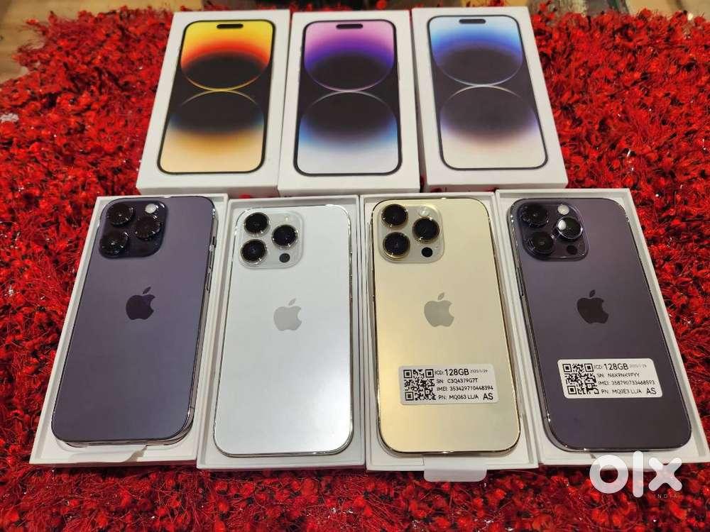 IPHONE 14 PRO JESA PREMIUM PHONE KAHIN NAHI !! 128GB WITH BOX