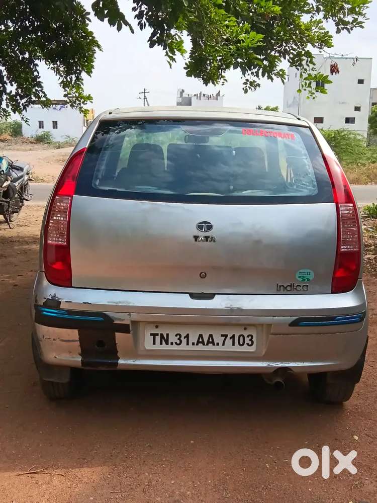 Tata Indica V2 2008 Diesel 7000 Km Driven   All Records Current