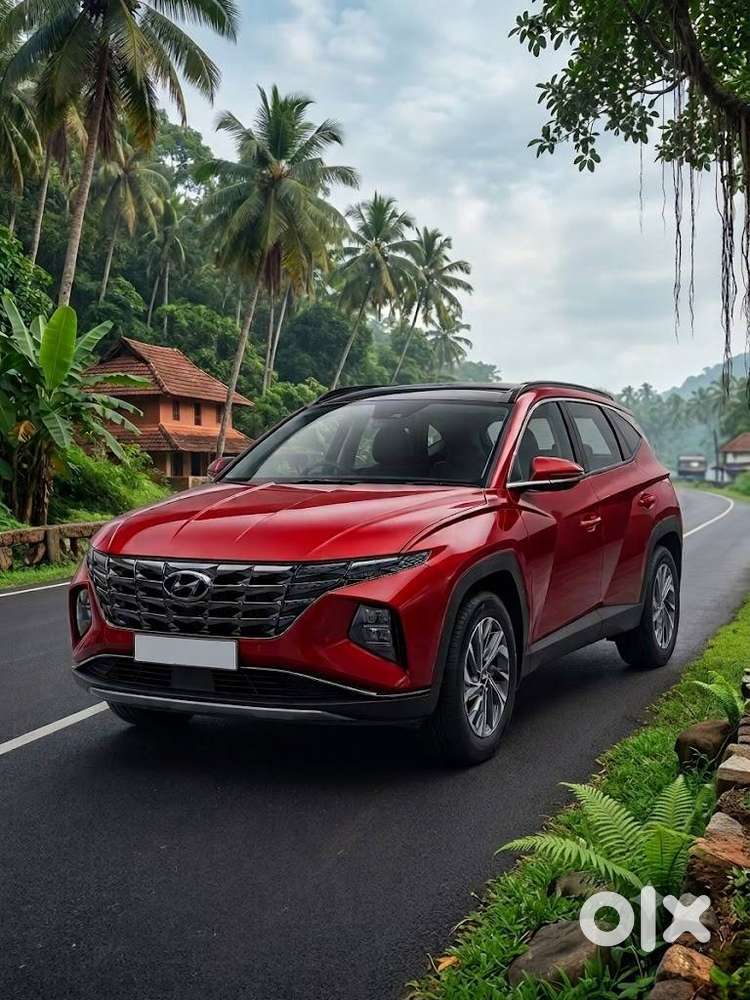 2023 Hyundai Tucson Diesel 4wd At, Top End, 39000 Km, Red, With Adas