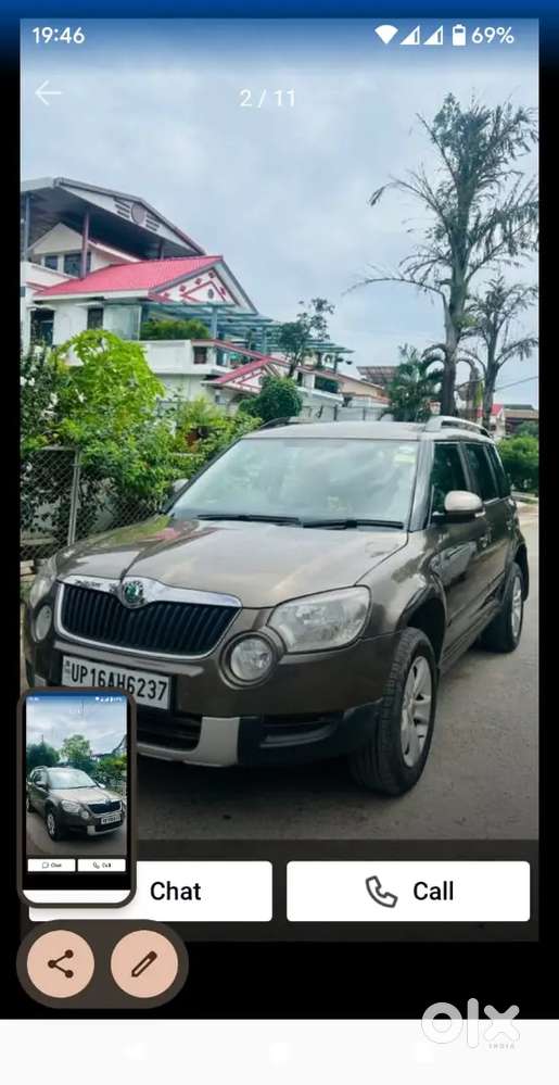Skoda Yeti 2012 Diesel 2000cc