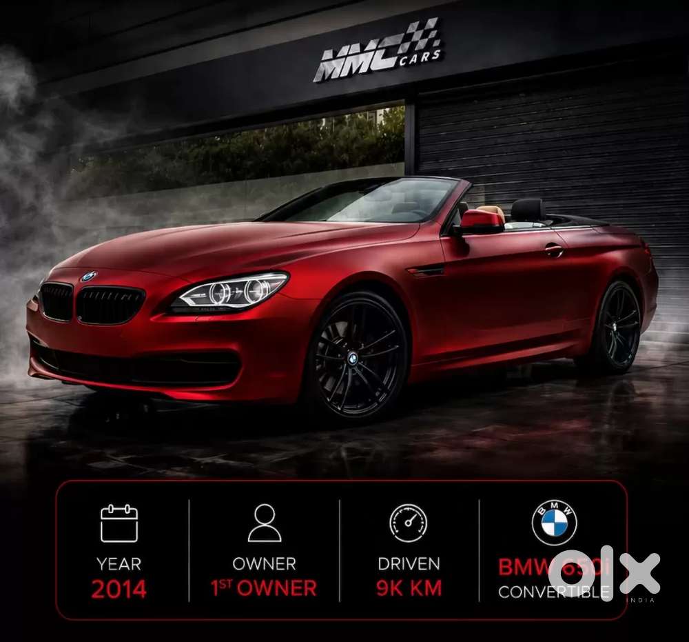 Bmw 6 Series 650 I Convertible, 2014, Petrol