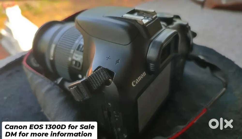 Canon EOS 1300 D DSLR Cameras for sale or Exchange with iPhone.