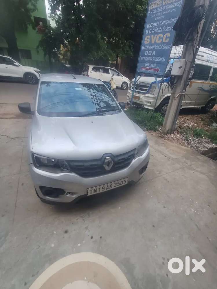 Tirupathi, Renault Kwid Rxl 2018 Moon Light Silver Single Owner For Sa