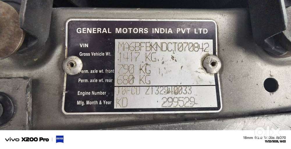 Chevrolet Beat 2010-2013 Diesel Lt, 2013, Diesel