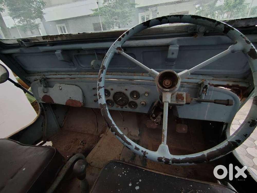 Antique Willys Cj2a (1948), Original Body, Low Bonnet, Collector Piece