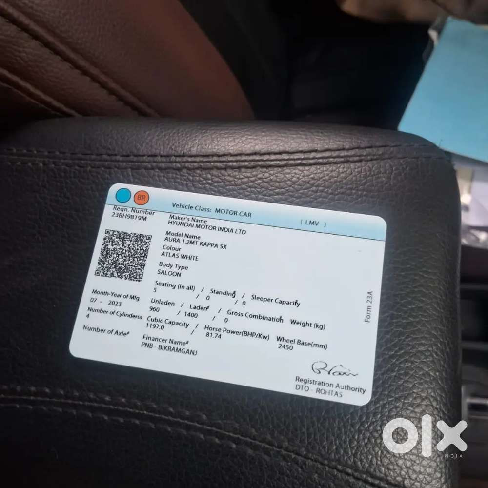 Hyundai Aura 1.2 Petrol 2023