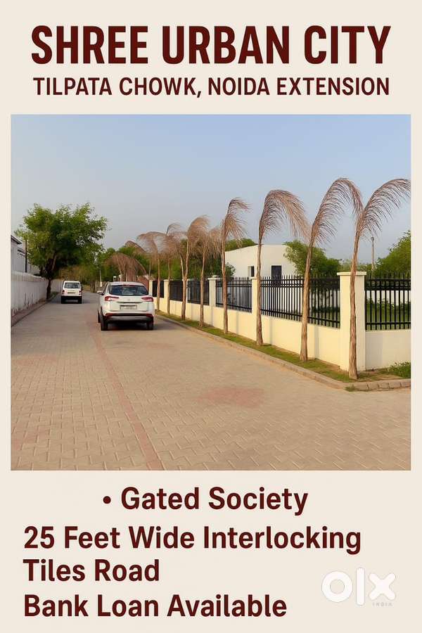 On road residential plots