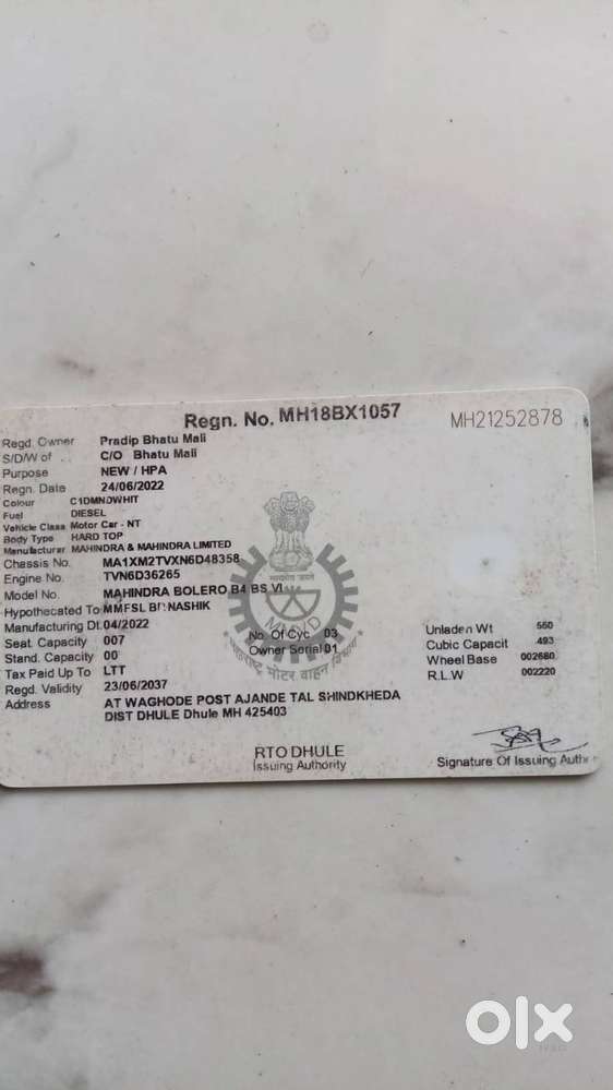 Mahindra Bolero Neo 2021 Diesel 140000 Km Driven