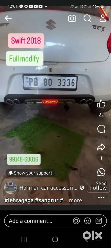 Hyundai Santa Fe 2012 Diesel 82500 Km Driven Army Persion Self Driven