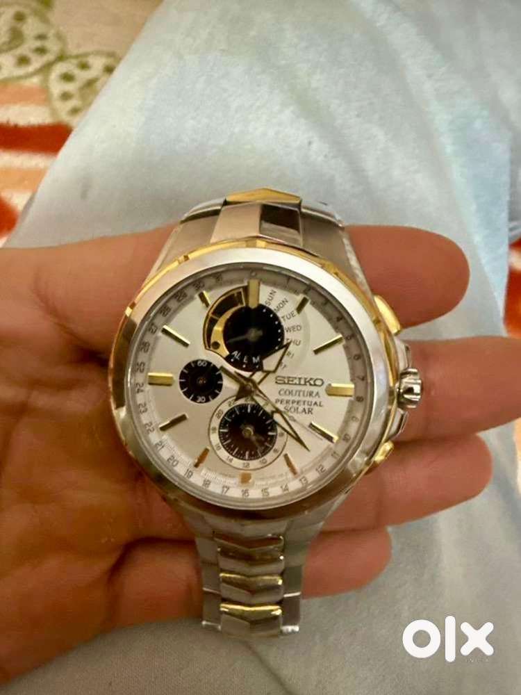 Rare* Seiko Coutura Perpetual Solar Chronograph Men's Watch Men