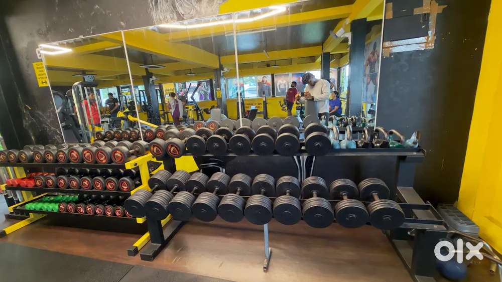 Dumbell set with stand