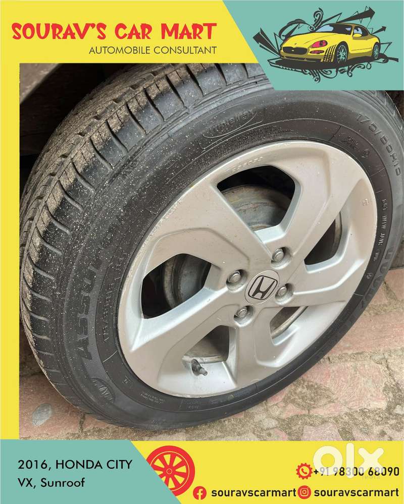 Honda City I Vtec Vx Option, 2016, Petrol