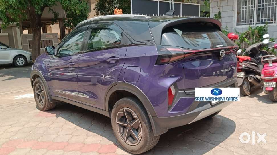 Tata Nexon Fearless Plus S Purple 1.2 Revotron Petrol 7dca Dt, 2023,..