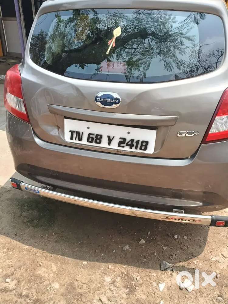Datsun Go Plus 7seater, Silver Grey Color, Single Owner.