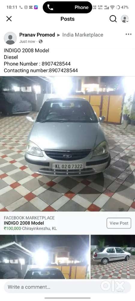 Tata Indigo Ecs 2008 Diesel Well Maintained