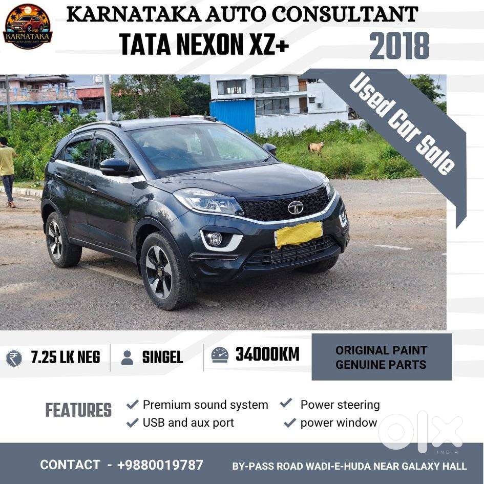 Tata Nexon 1.2 Revotron Xz Plus, 2018, Diesel