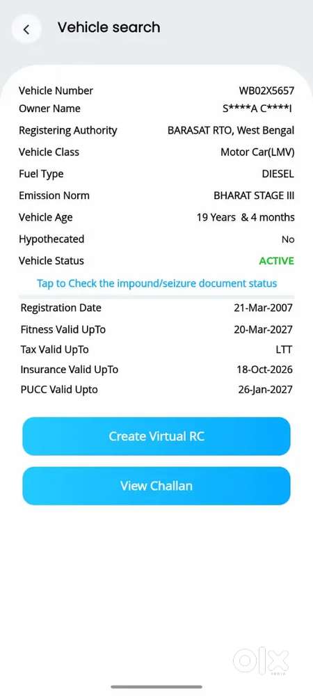 Maruti Suzuki Swift Vdi 2007 .life Time Tax