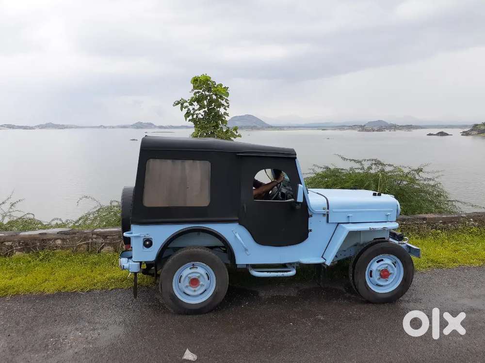Rnj0002 Vip Number Mahindra Jeep Cj 1983 Model