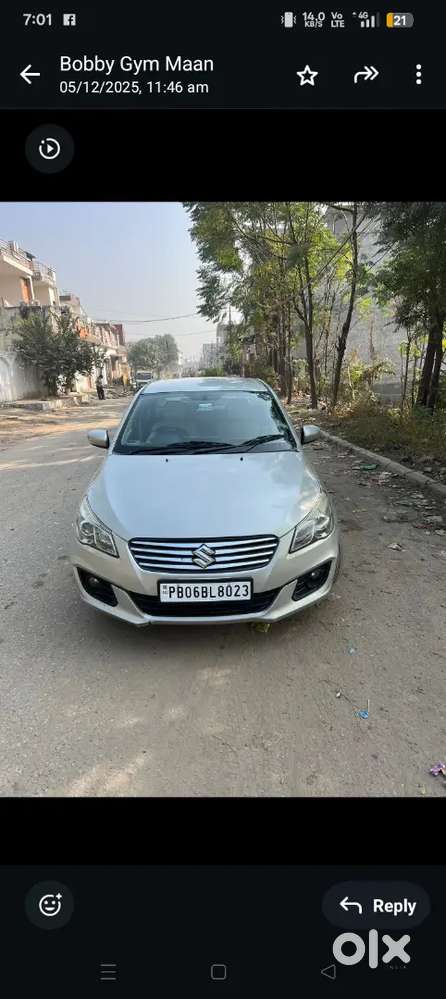 Maruti Suzuki Ciaz 2016 Diesel 990000 Km Driven
