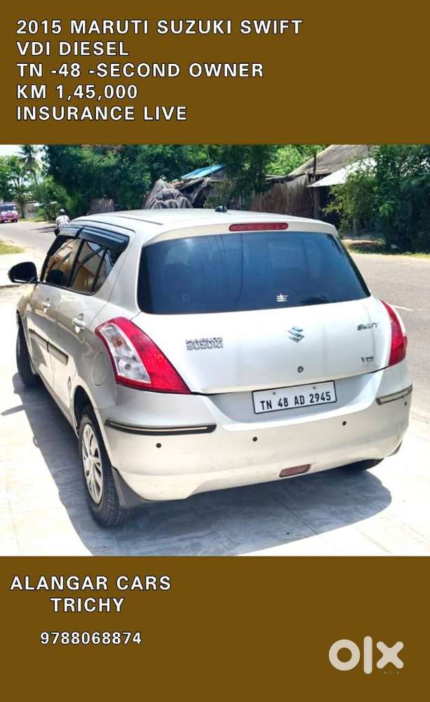 Maruti Suzuki Swift Vdi Optional, 2015, Diesel