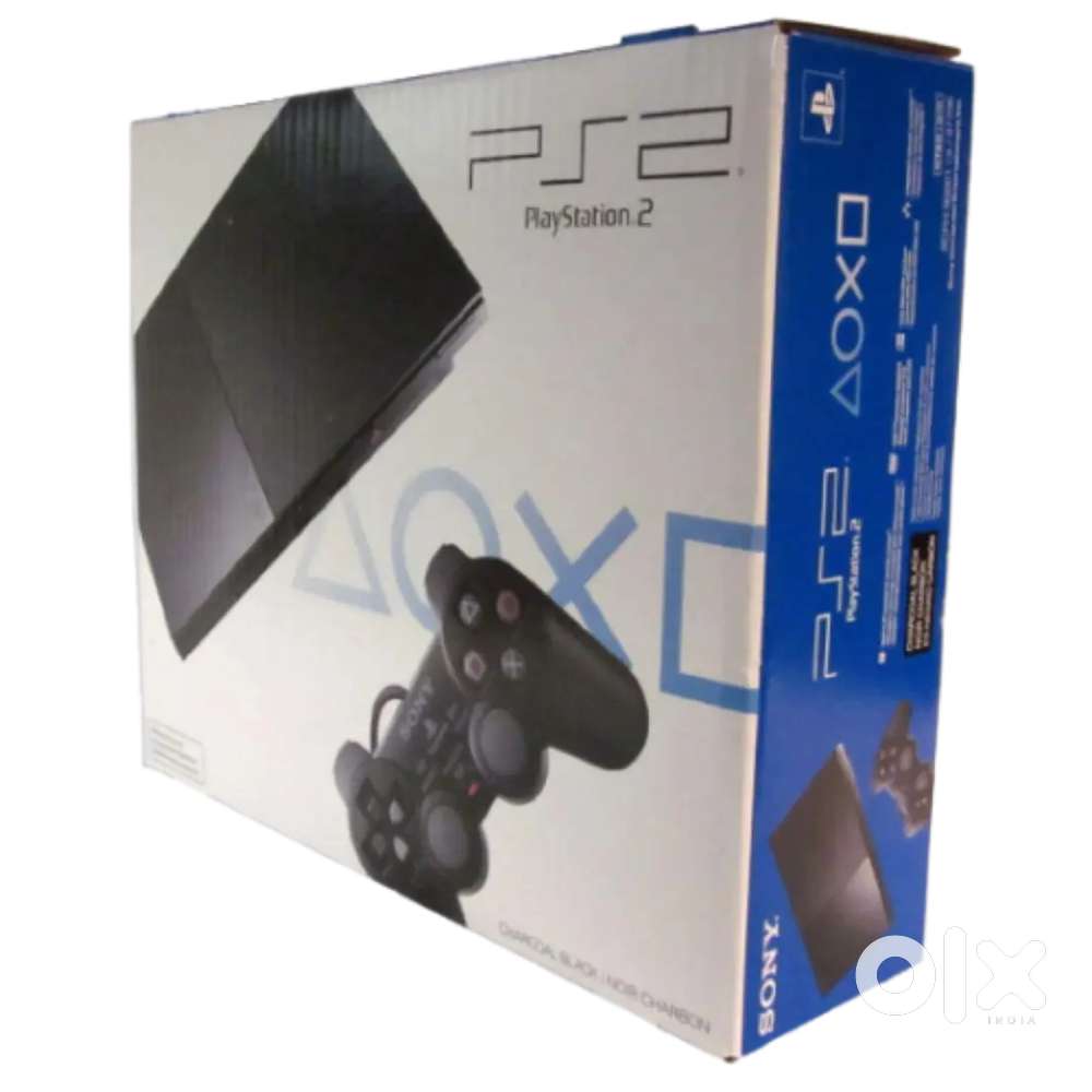 PS2 FOR REFURBISHED WITH GAMES 6 JOYSTICK