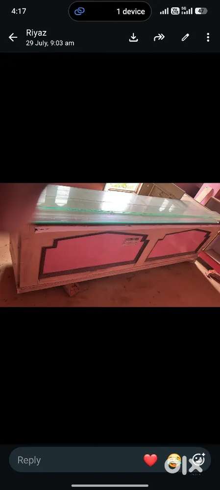 Mobile shop counter  8500 price good conditions in piler