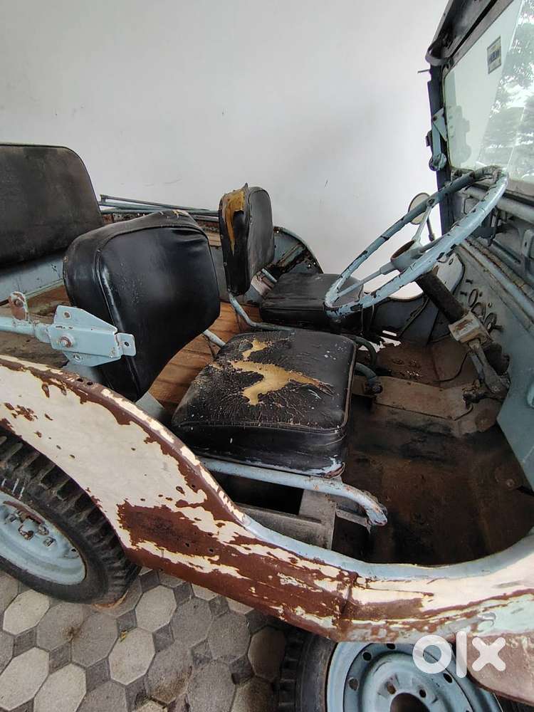 Antique Willys Cj2a (1948), Original Body, Low Bonnet, Collector Piece